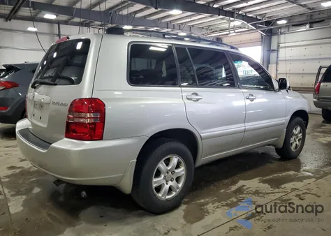 2002 Toyota Highlander Limited из США, поврежденный, VIN JTEHF21A020058435